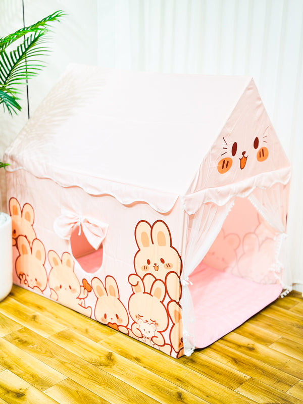 خيمة اطفال باللون الزهري