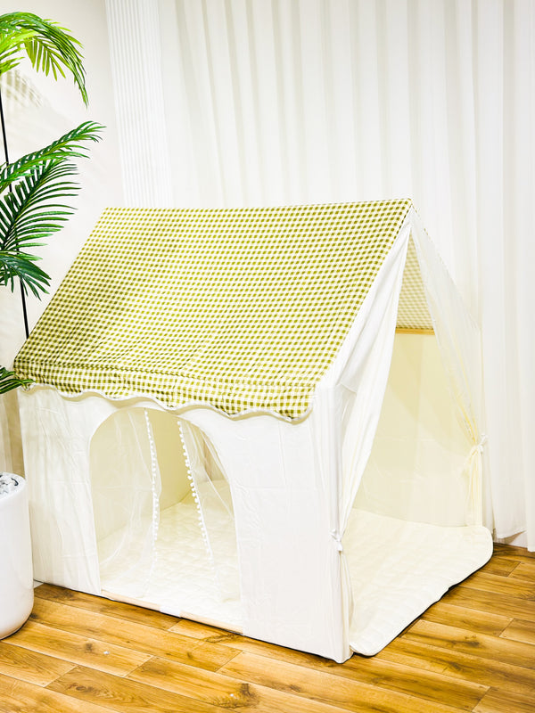 خيمة اطفال باللون الزيتي